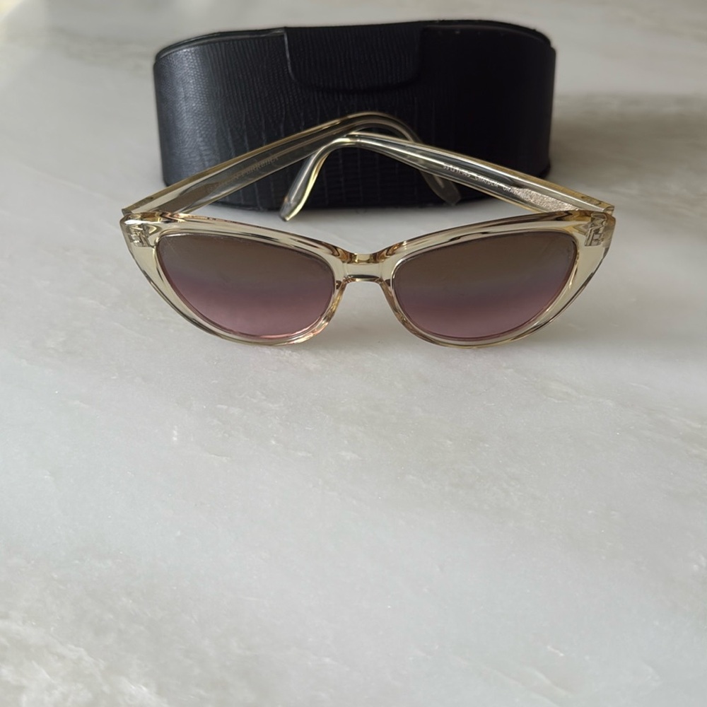 Barton Perreira Gold and Pink Sunglasses Luxurious Accessories